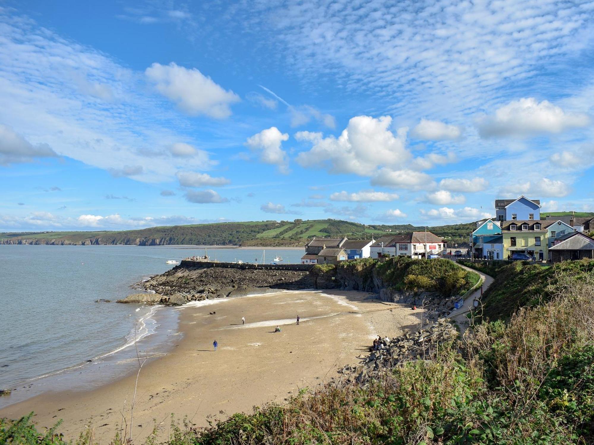 Seadrift Villa New Quay  Buitenkant foto